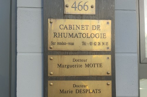 cabinet de rhumatologie  Dr Motte